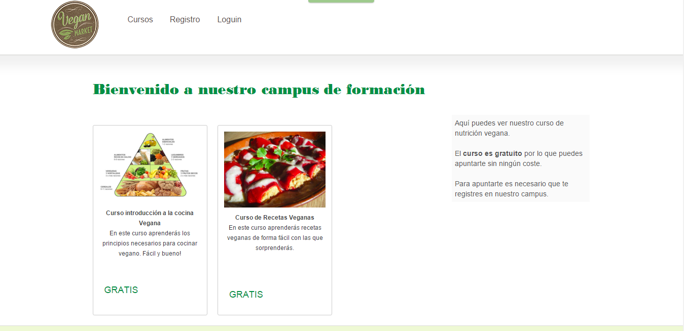 Vegan Market cursos Cocina campus online