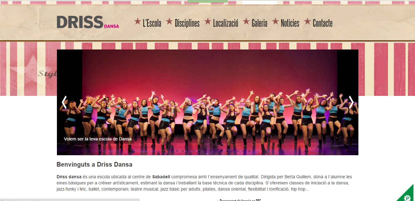 Driss Escuela de Danza en Sabadell